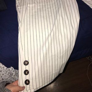 Curve Pinstrip Pants